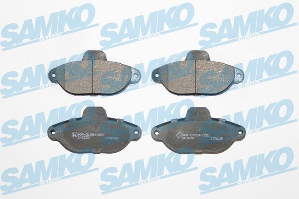 Brake Pad Set, disc brake - 5SP1191 SAMKO
