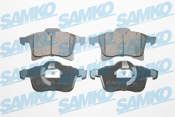 Brake Pad Set, disc brake - 5SP1197 SAMKO