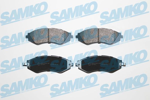 Brake Pad Set, disc brake - 5SP1208 SAMKO