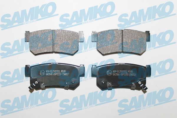 Kit pastiglie freno, Freno a disco - 5SP1210 SAMKO