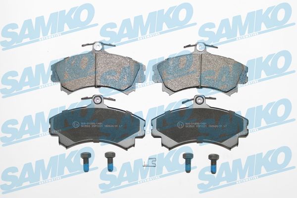 Bremsbelagsatz, Scheibenbremse - 5SP1221 SAMKO