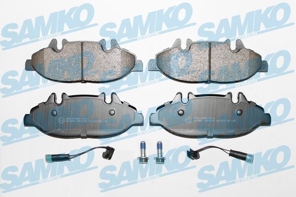 Комплект тормозных колодок, дисковый тормоз - 5SP1228 SAMKO