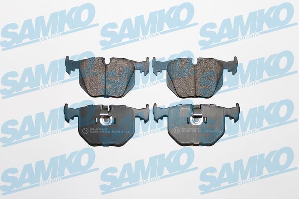 Brake Pad Set, disc brake - 5SP1231 SAMKO