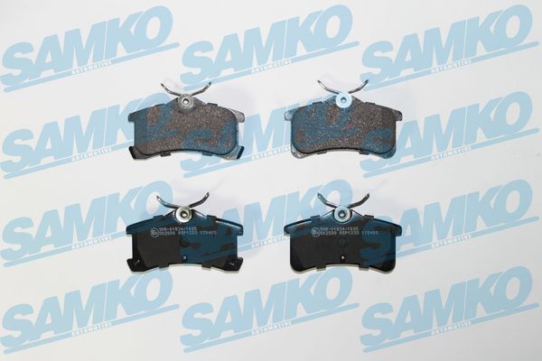 Brake Pad Set, disc brake - 5SP1233 SAMKO