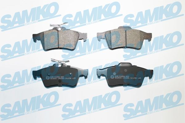 Brake Pad Set, disc brake - 5SP1236 SAMKO