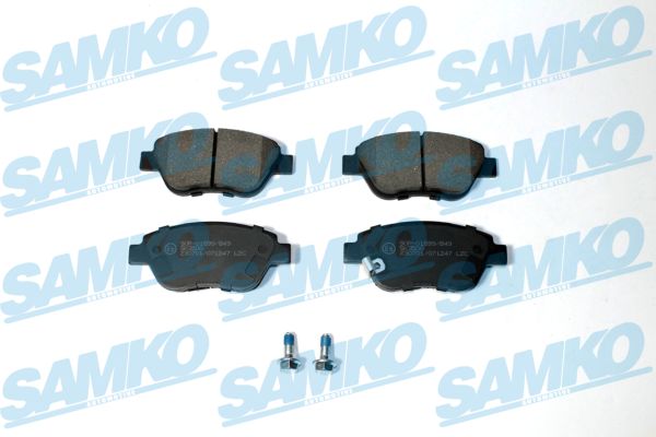 Brake Pad Set, disc brake - 5SP1247 SAMKO