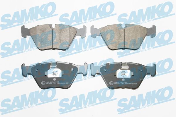 Bremsbelagsatz, Scheibenbremse - 5SP1251 SAMKO