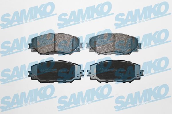 Kit pastiglie freno, Freno a disco - 5SP1258 SAMKO