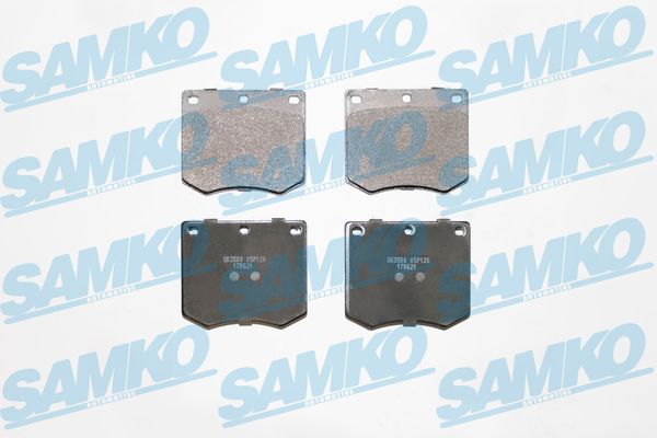 Комплект тормозных колодок, дисковый тормоз - 5SP126 SAMKO