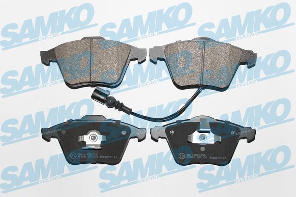 Kit pastiglie freno, Freno a disco - 5SP1270 SAMKO