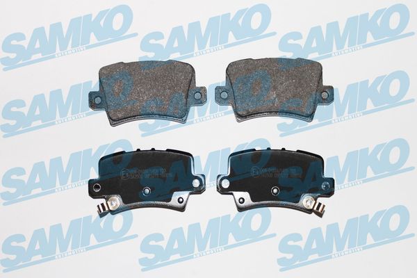 Комплект тормозных колодок, дисковый тормоз - 5SP1273 SAMKO