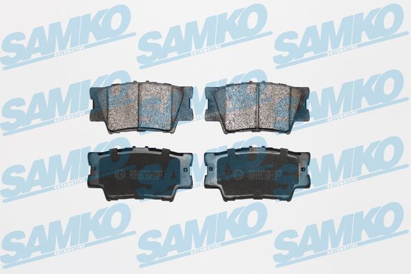 Brake Pad Set, disc brake - 5SP1281 SAMKO