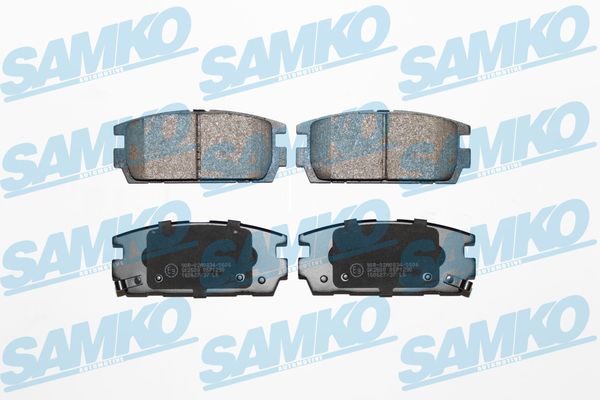 Brake Pad Set, disc brake - 5SP1290 SAMKO