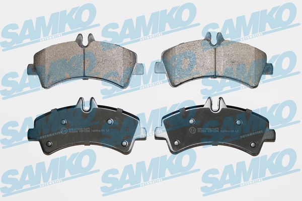 Комплект тормозных колодок, дисковый тормоз - 5SP1294 SAMKO