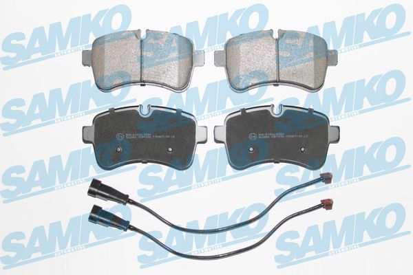 Brake Pad Set, disc brake - 5SP1296A SAMKO