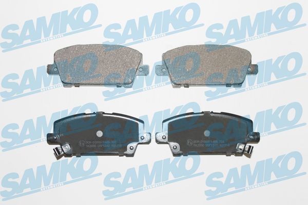 Bremsbelagsatz, Scheibenbremse - 5SP1317 SAMKO