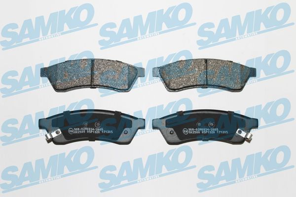 Kit pastiglie freno, Freno a disco - 5SP1320 SAMKO