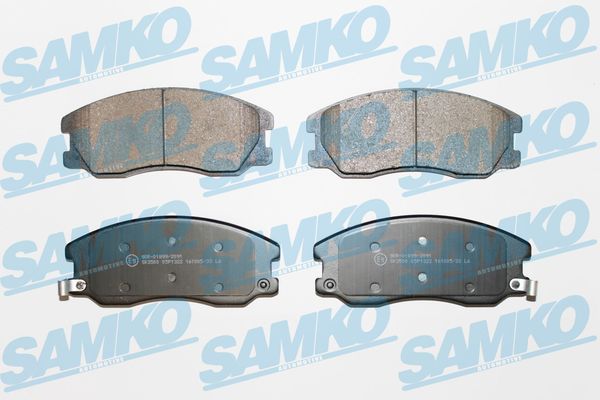 Kit pastiglie freno, Freno a disco - 5SP1322 SAMKO