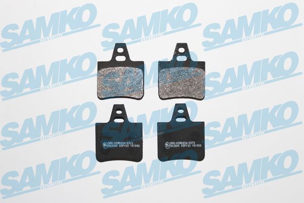 Brake Pad Set, disc brake - 5SP133 SAMKO