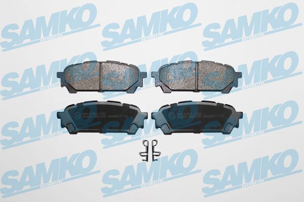 Комплект тормозных колодок, дисковый тормоз - 5SP1335 SAMKO