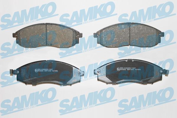 Brake Pad Set, disc brake - 5SP1343 SAMKO