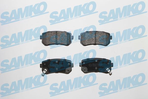 Комплект тормозных колодок, дисковый тормоз - 5SP1344 SAMKO