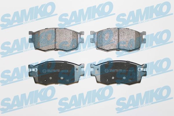 Brake Pad Set, disc brake - 5SP1345 SAMKO