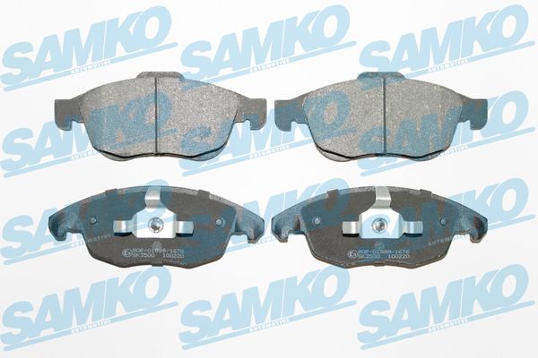 Комплект тормозных колодок, дисковый тормоз - 5SP1351 SAMKO