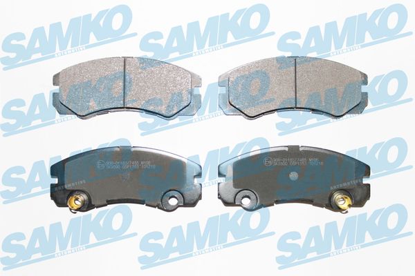 Brake Pad Set, disc brake - 5SP1353 SAMKO