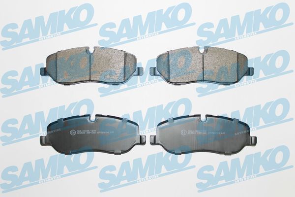 Brake Pad Set, disc brake - 5SP1360 SAMKO