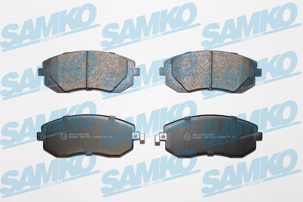 Bremsbelagsatz, Scheibenbremse - 5SP1363 SAMKO