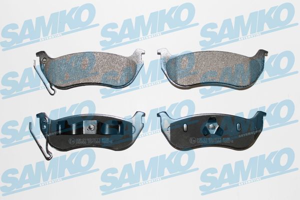 Комплект тормозных колодок, дисковый тормоз - 5SP1366 SAMKO