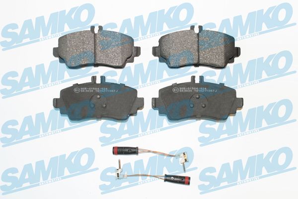 Brake Pad Set, disc brake - 5SP1387 SAMKO