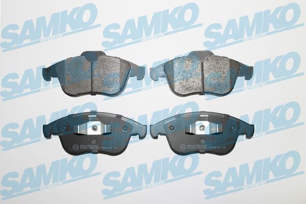 Brake Pad Set, disc brake - 5SP1388 SAMKO