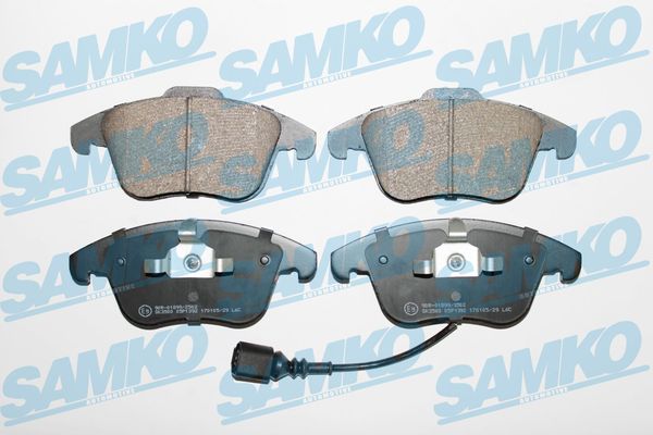 Brake Pad Set, disc brake - 5SP1392 SAMKO