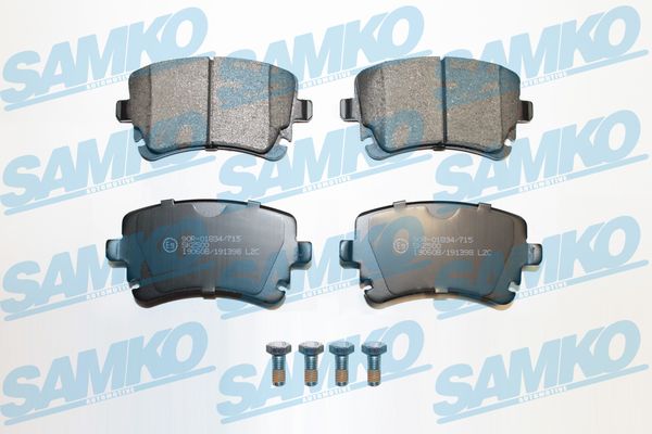 Brake Pad Set, disc brake - 5SP1398 SAMKO
