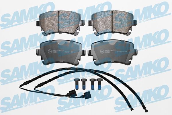 Brake Pad Set, disc brake - 5SP1398A SAMKO