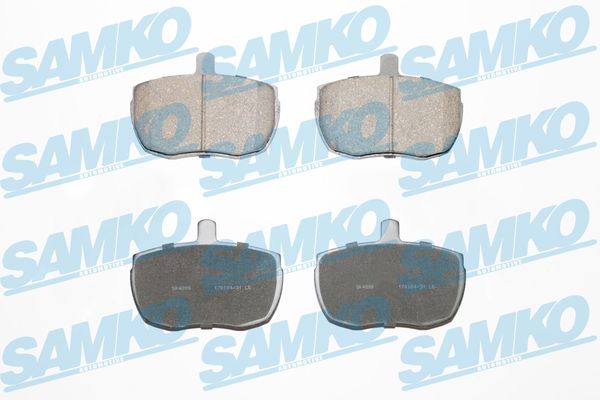 Комплект тормозных колодок, дисковый тормоз - 5SP140 SAMKO