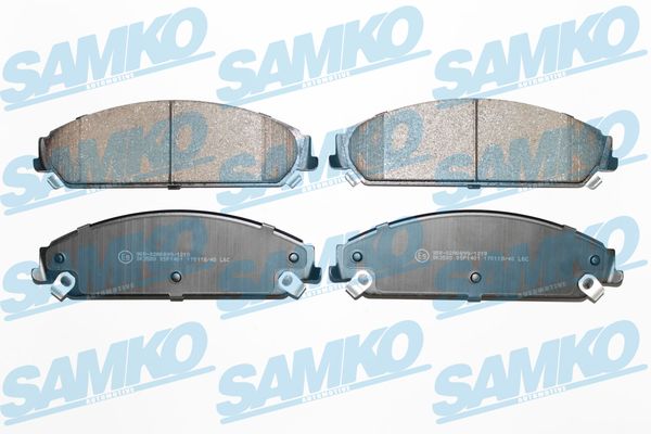 Brake Pad Set, disc brake - 5SP1401 SAMKO
