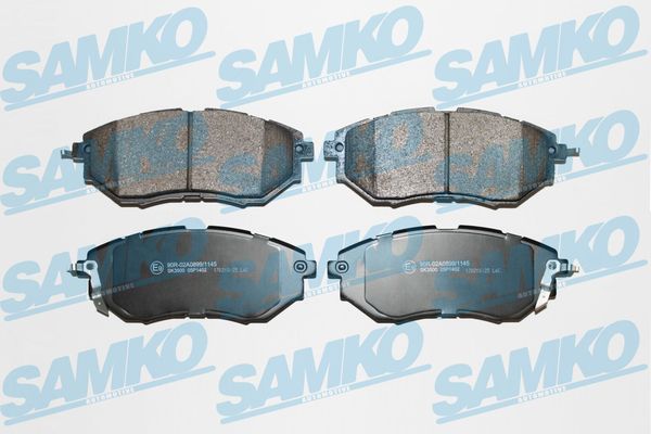 Комплект тормозных колодок, дисковый тормоз - 5SP1402 SAMKO
