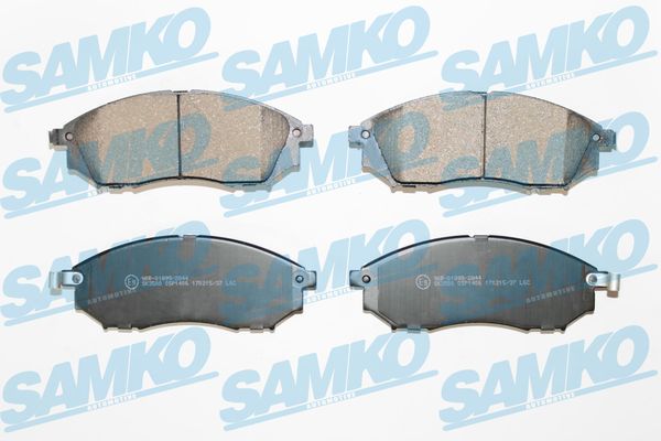 Kit pastiglie freno, Freno a disco - 5SP1406 SAMKO