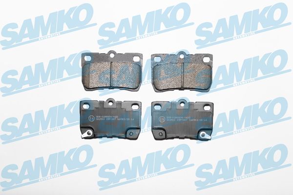 Brake Pad Set, disc brake - 5SP1407 SAMKO