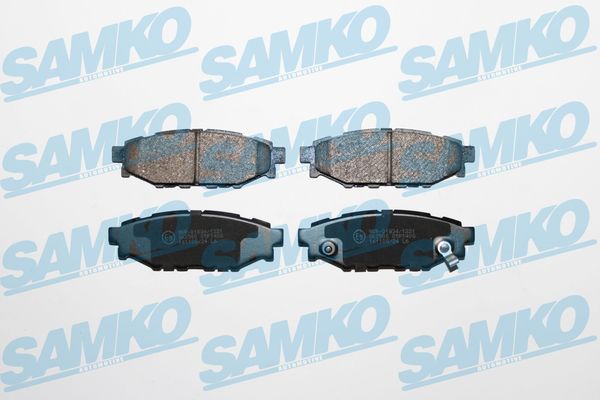 Bremsbelagsatz, Scheibenbremse - 5SP1408 SAMKO