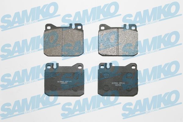 Brake Pad Set, disc brake - 5SP141 SAMKO