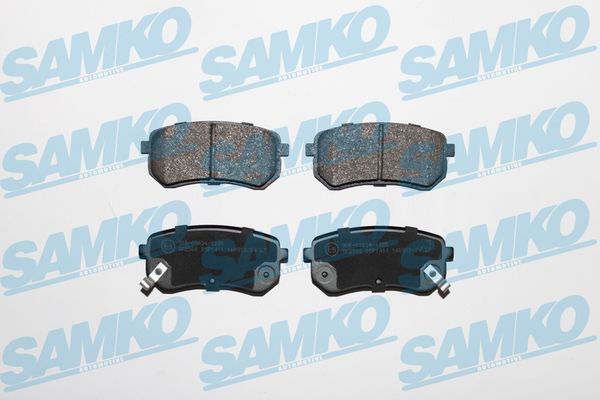 Brake Pad Set, disc brake - 5SP1411 SAMKO