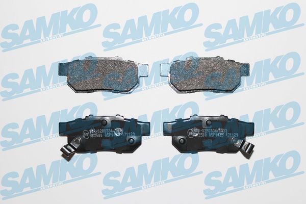 Brake Pad Set, disc brake - 5SP1425 SAMKO