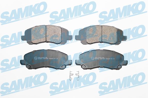 Brake Pad Set, disc brake - 5SP1430 SAMKO