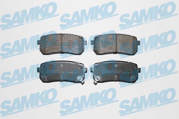 Комплект тормозных колодок, дисковый тормоз - 5SP1450 SAMKO