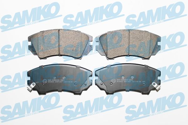 Brake Pad Set, disc brake - 5SP1467 SAMKO