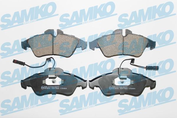 Brake Pad Set, disc brake - 5SP1469 SAMKO
